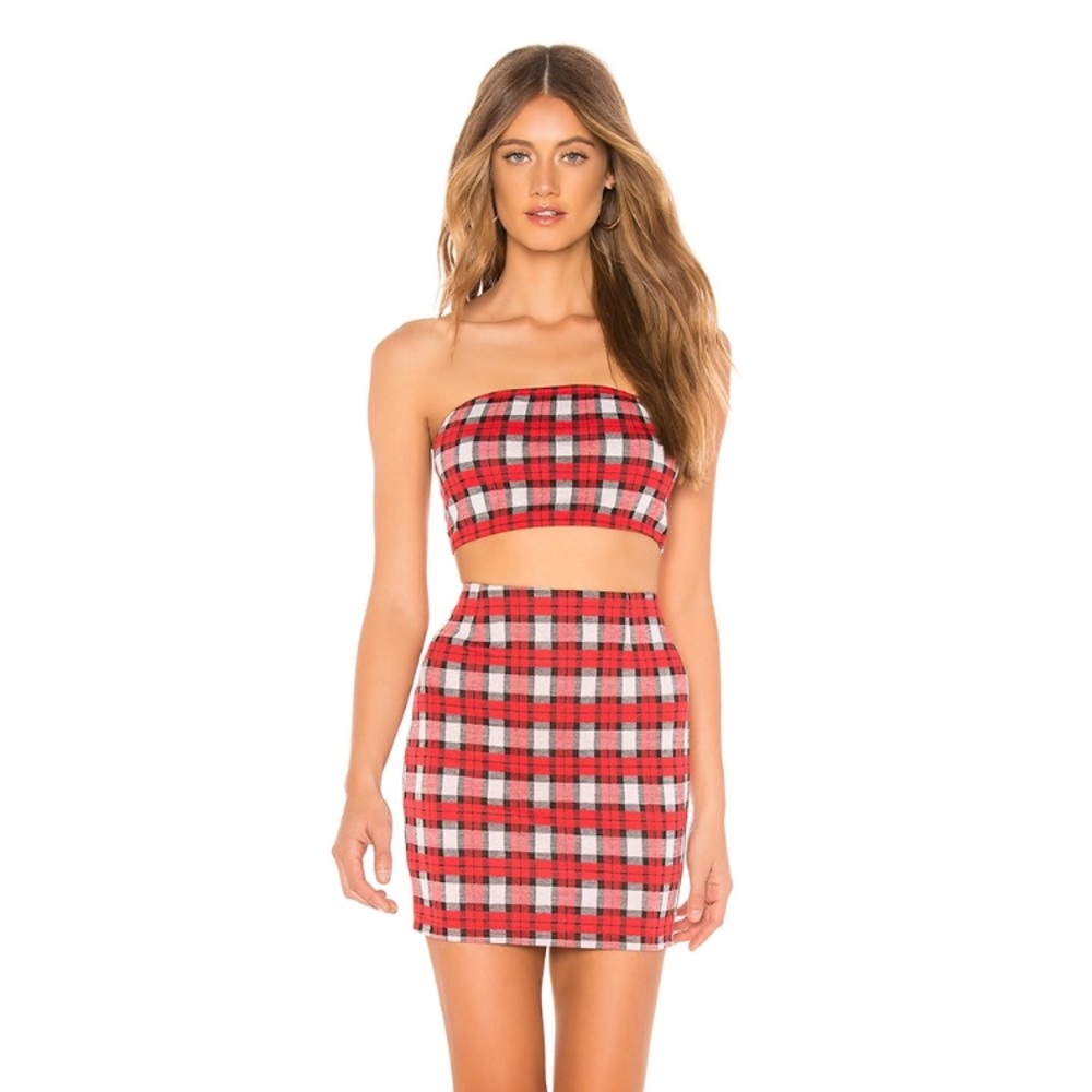 Jenna strapless set